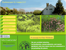 Tablet Screenshot of gardenscapesbyjoanna.com
